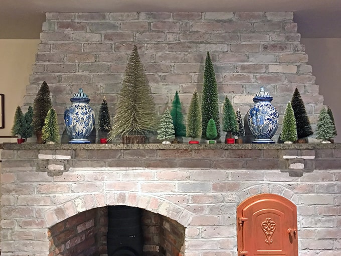 How To Store Vintage Bottle Brush Trees