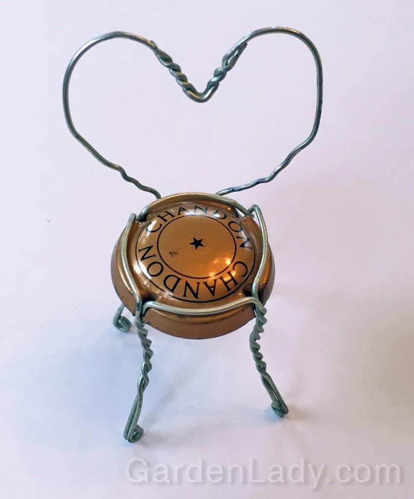 How To Make Champagne Wire Chairs