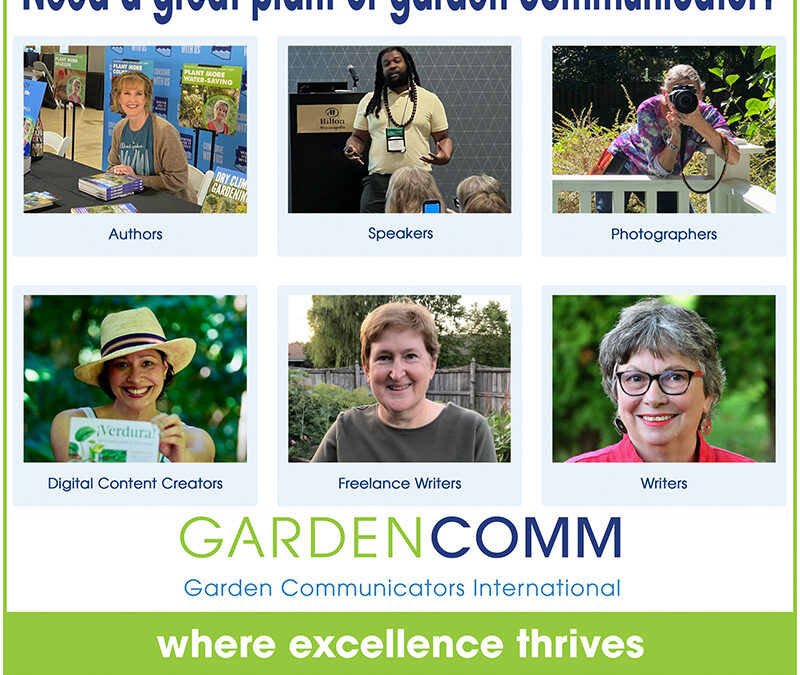 Hire A Great Garden Speaker…or Writer. Or Content Creator