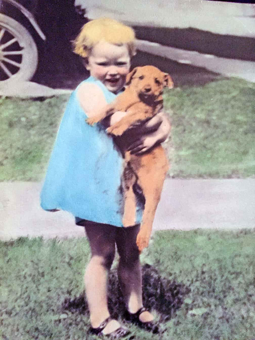 My mother always loved dogs.