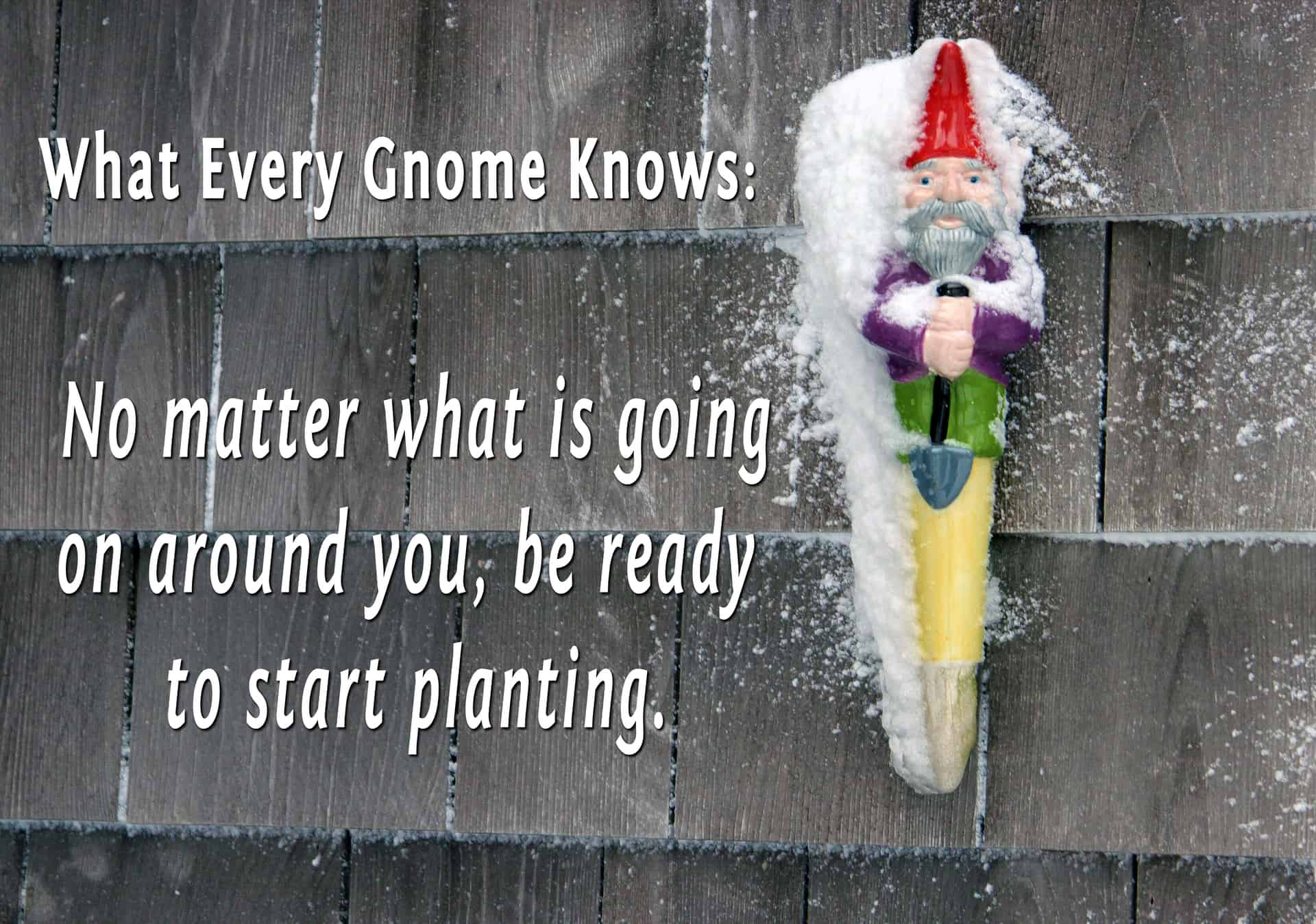 What Every Gnome Knows