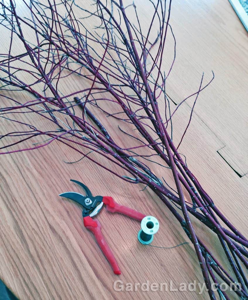 How To Make Twig Hearts