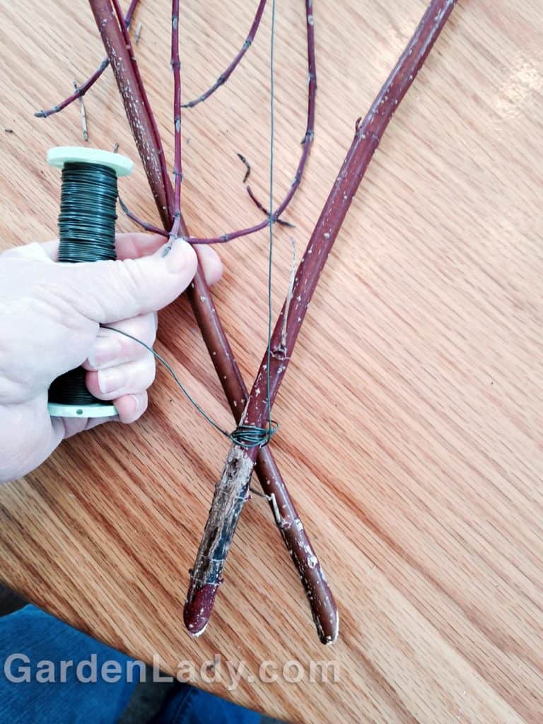 How To Make Twig Hearts